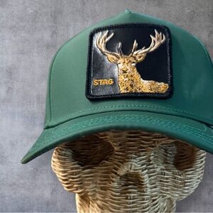 Goorin Bros Party Hard Buck Green Snapback Hat